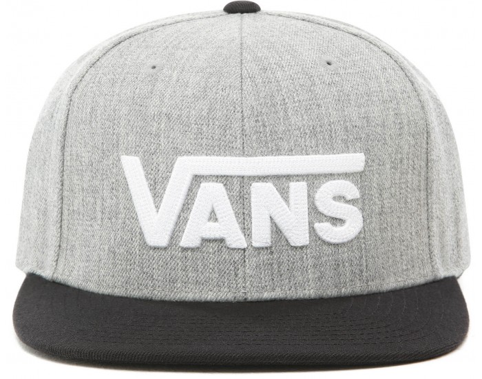 Бейсболка Vans Drop V II Snapback серая