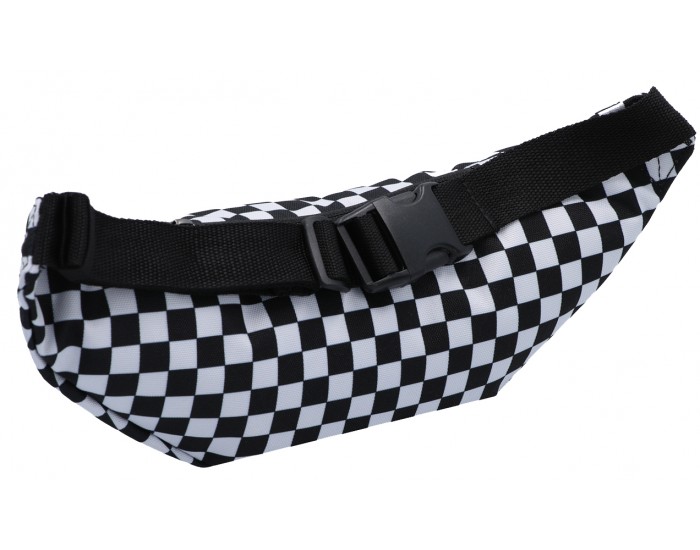 Сумка на пояс Vans Mini Ward белая в клетку