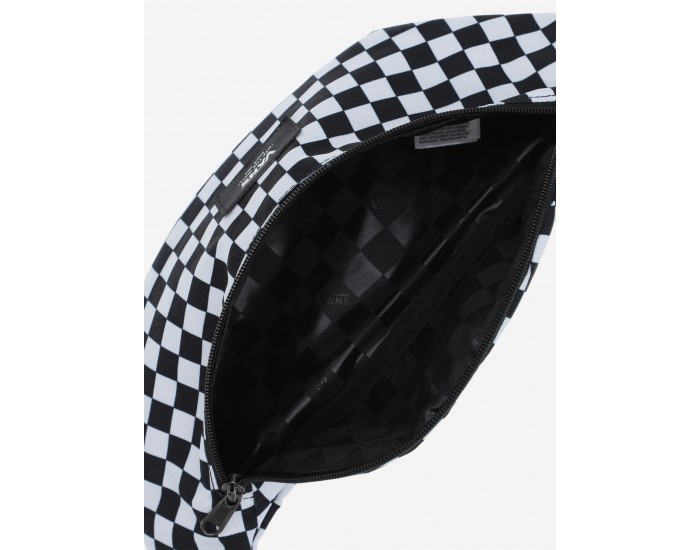 Сумка на пояс Vans Mini Ward белая в клетку