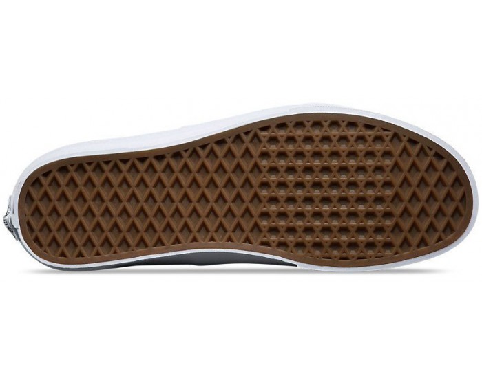 Vans Authentic Decon серые кожаные