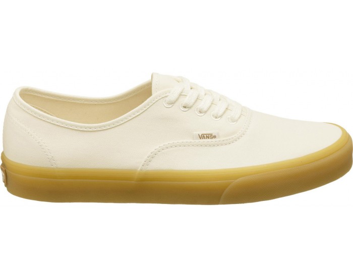 Vans Authentic White белые с желтым