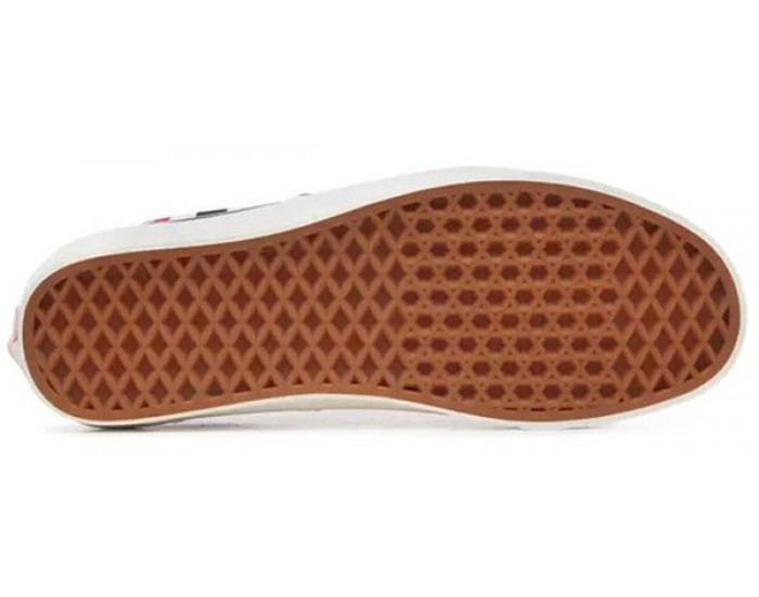 Vans Era 95 DX в клетку белые с красным