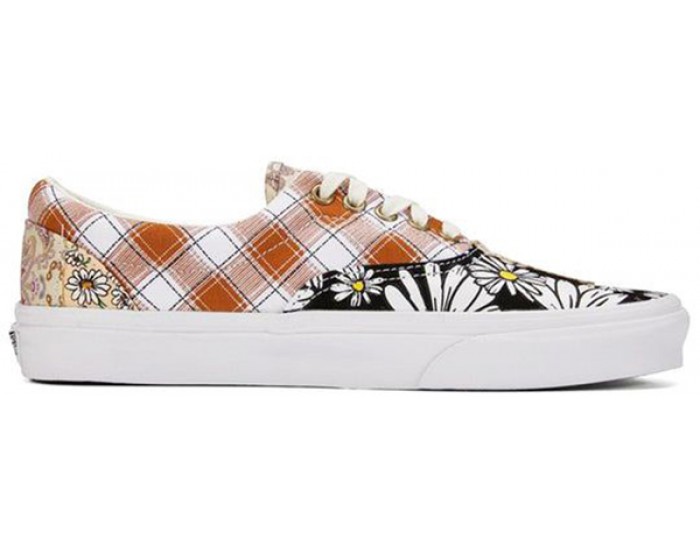 Vans Era в клетку бежевые