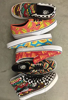 Vans burger shoes on sale