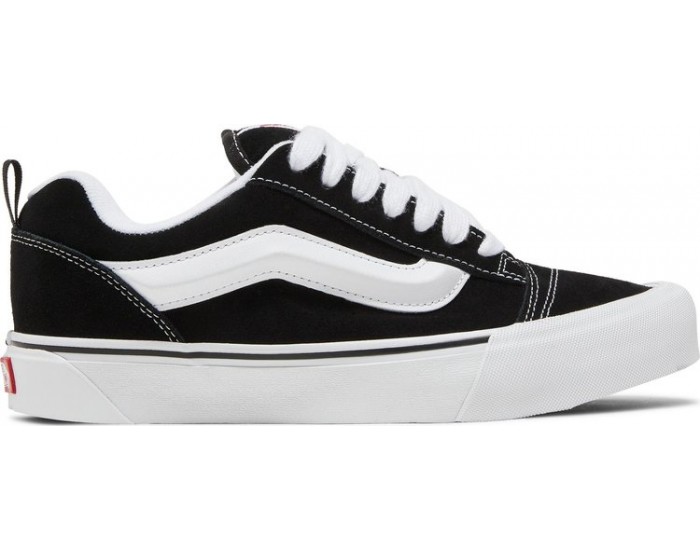 Vans Knu Skool Black White Черные с белым