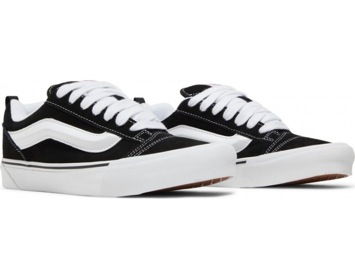 Vans Knu Skool Black White Черные с белым