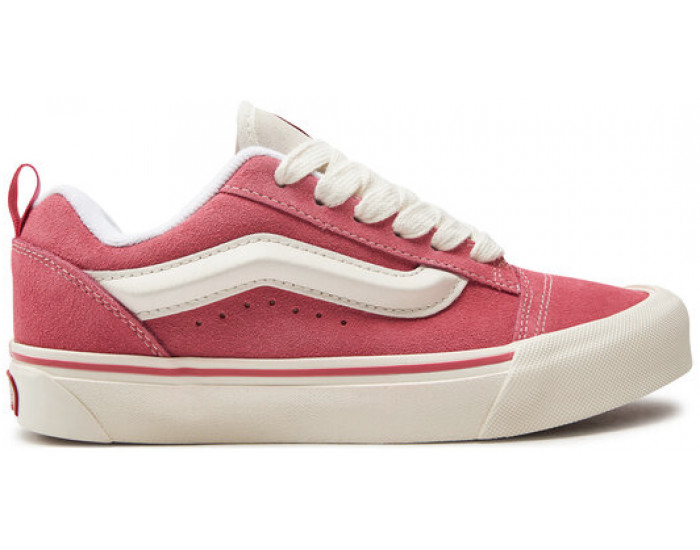 Vans Knu Skool Red White Красные с белым