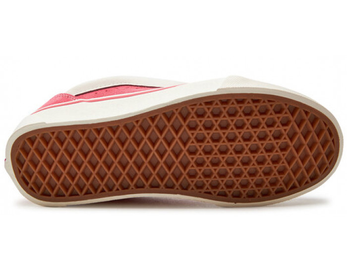 Vans Knu Skool Red White Красные с белым