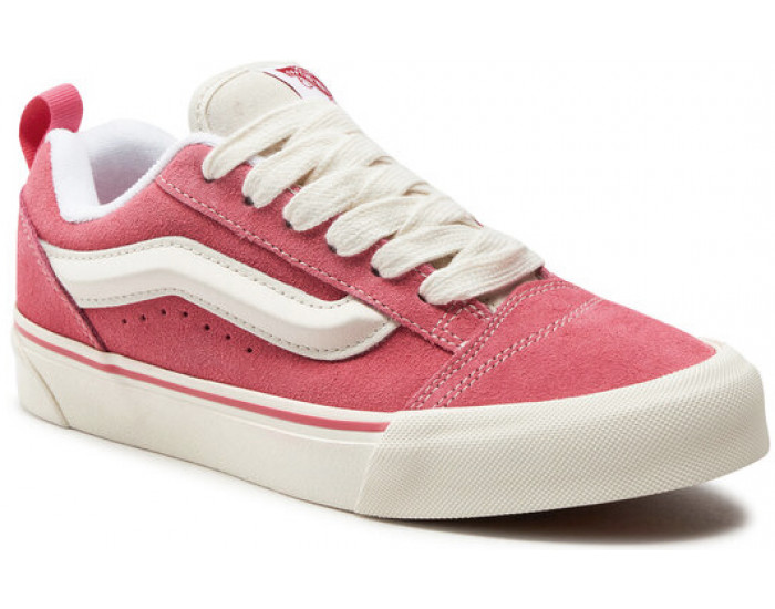 Vans Knu Skool Red White Красные с белым