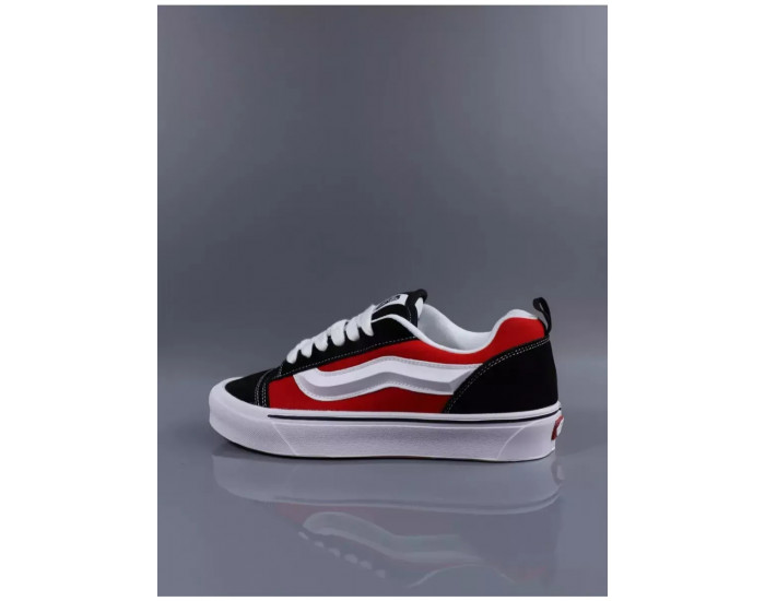 Vans Knu Skool Black/Red/True White