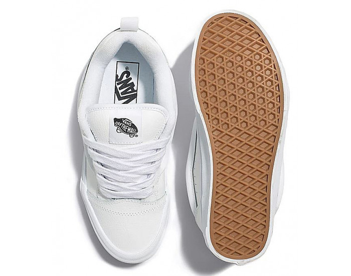 Vans Knu Skool Leather - White
