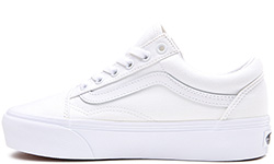 Vans Old Skool Platform All White Полностью белые