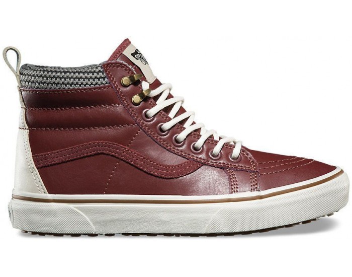 Vans UA SK8-Hi MTE бордовые утепленные