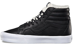 Vans UA SK8-Hi Reissue Li Высокие черные утепленные