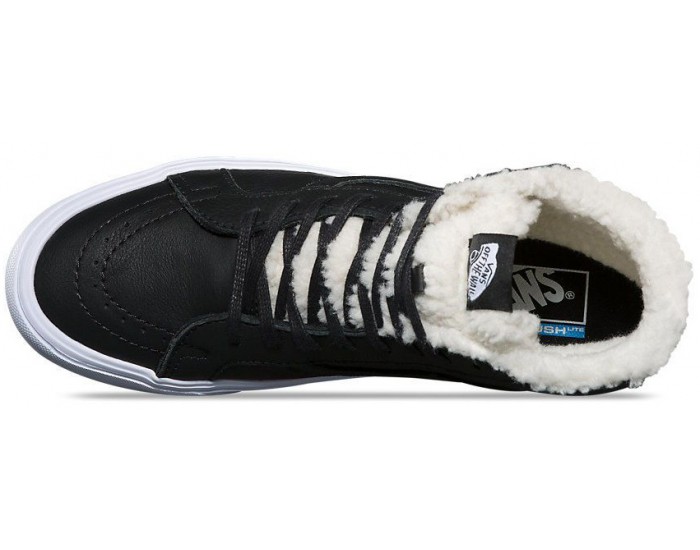 Vans UA SK8-Hi Reissue Li Высокие черные утепленные