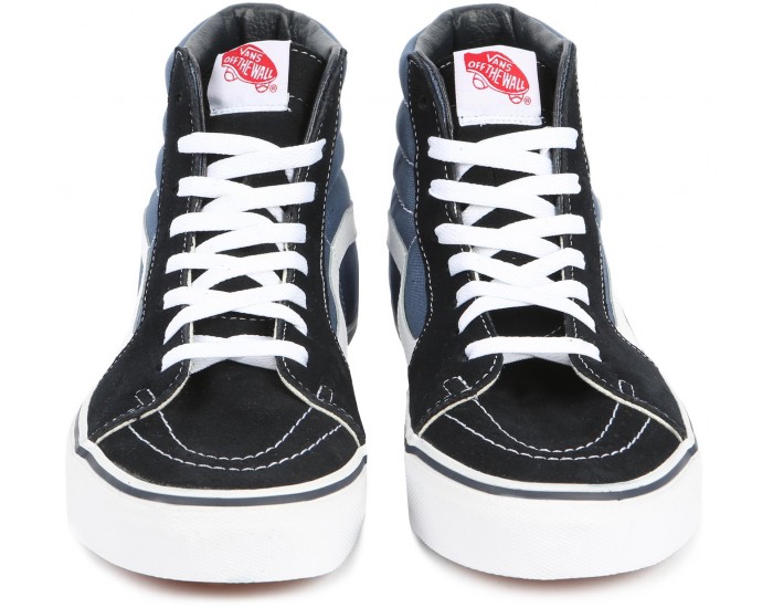 Vans Sk8-Hi Sea Black Высокие синие с черным