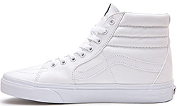 Vans Sk8-Hi Total White Высокие полностью белые
