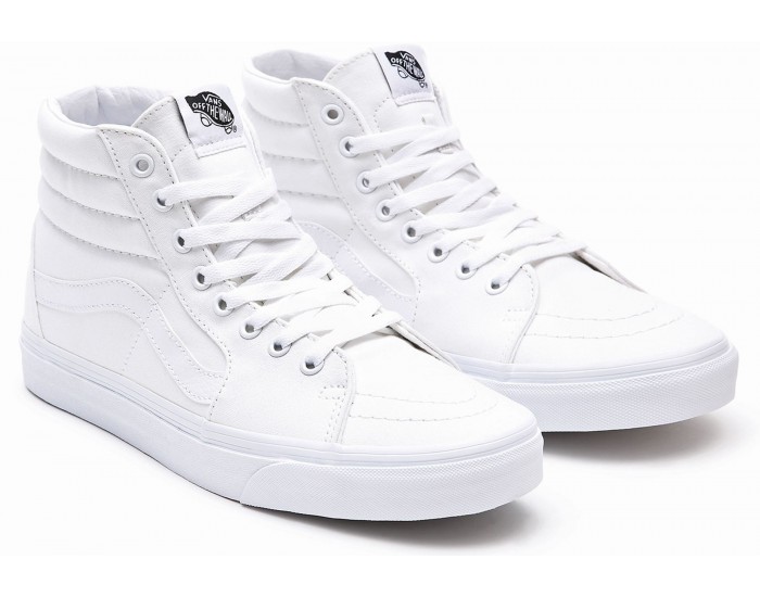 Vans Sk8-Hi Total White Высокие полностью белые