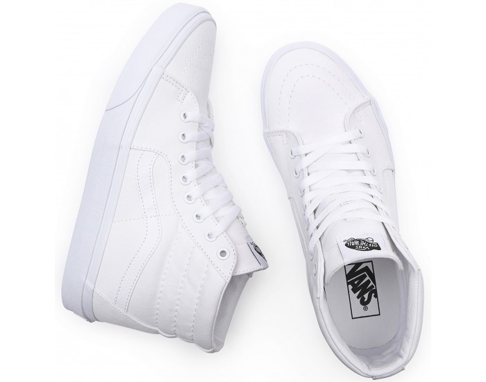 Vans Sk8-Hi Total White Высокие полностью белые