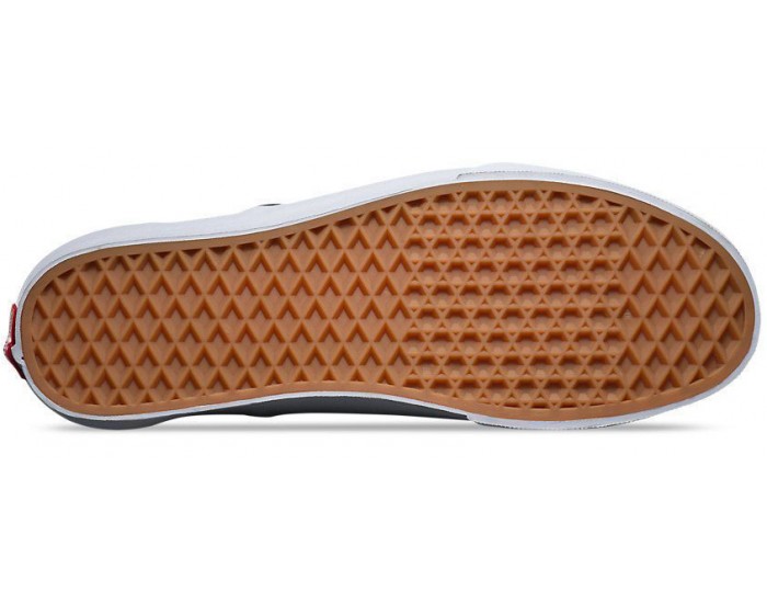 Vans Classic Slip-On Checkerboard Белые с красным