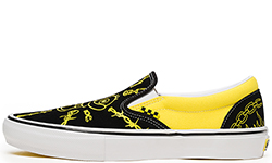 Vans MN Skate Slip-on Spongebob черные с желтым