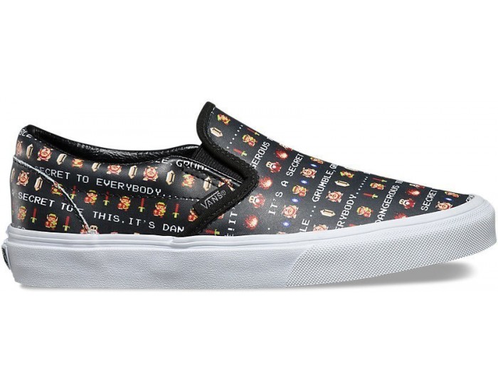 Vans Classic Slip-On Zelda black черные