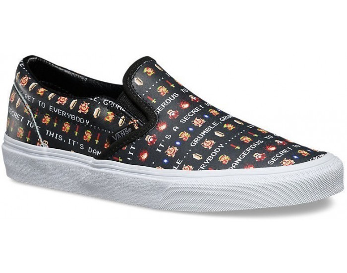 Vans Classic Slip-On Zelda black черные