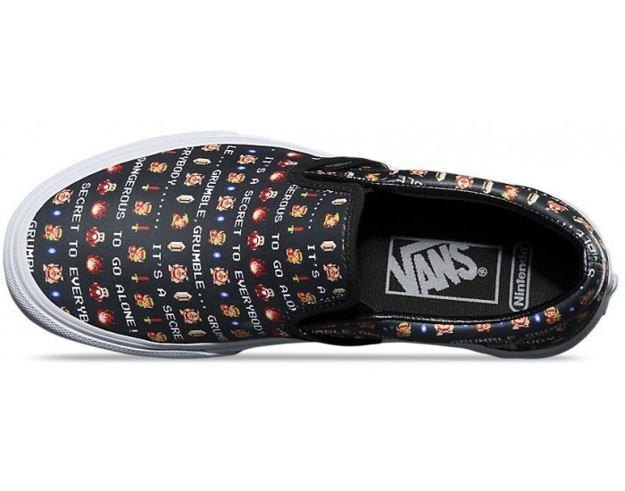Vans Classic Slip-On Zelda black черные