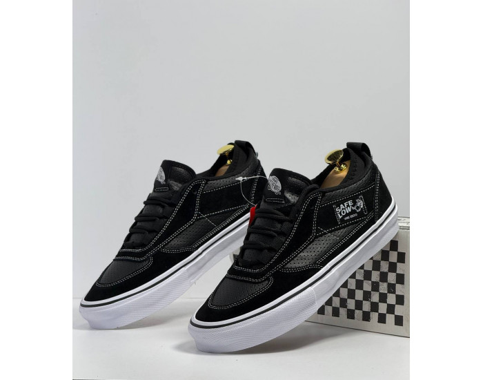 Vans Palace X Palace Low Black White